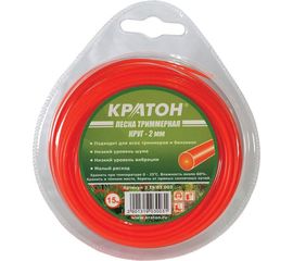 Леска триммерная (2 мм; 15 м; круг) Кратон 3 19 03 003 