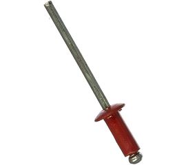 Заклёпка вытяжная красно-коричневая (150 шт; 4х10 мм; RAL 3011150) Качественный КРЕПЕЖ 0200523 КЧ 