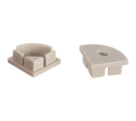 Набор заглушек для профиля CAB280 ЭРА 1616R-3B 4 сквозные круглые Б0039452 