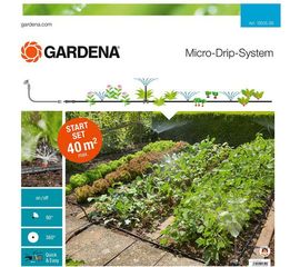 Шланг сочащийся с фитингами (1/2”; 40 кв.м) GARDENA 13015-20.000.00 