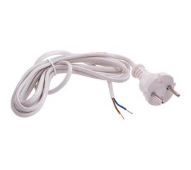 Электрический соединительный шнур для настольной лампы СИБРТЕХ 2,2м, 120Вт, белый, тип V-1 96011 