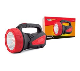 Фонарь ЯРКИЙ ЛУЧ S-250A аккум. св/диод. прожектор, 2 режима 100/250лм, прорезин.корпус, ЗУ 220В 4606400001324 