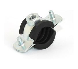 Сантехнический хомут для труб с гайкой СВК 1/2 М8 20-24 SVK-Fe015 