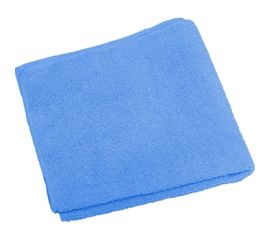 Тряпка для пола из микрофибры Рыжий кот M-02F синяя, 40х50 см 310205 