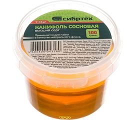 Канифоль сосновая (100 гр; ГОСТ 19113-84) Сибртех 913342 