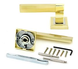 Дверная ручка Фабрика замков FZ 06 S GP СТ-00000267 