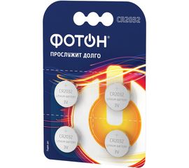 Элемент питания ФОТОН CR2032, BP4 23624 