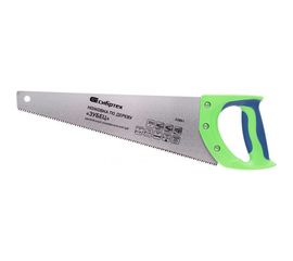 Ножовка по дереву СИБРТЕХ Зубец 350 мм, 7-8 TPI, зуб 2D, калёный зуб, 2-х компонентная рукоятка 23801 