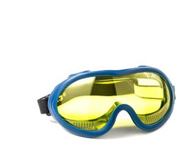 Защитные закрытые очки с непрямой вентиляцией РОСОМЗ ЗН55 SPARK CONTRAST StrongGlass 2-1,2 PC 25557 