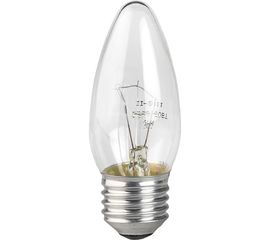 Лампа накаливания ЭРА ДС B36, свечка, 40Вт, 230В, E27, цветная упаковка, 100/7200 Б0039128 