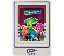 Ночник ЭРА NN611LSPL ФИКСИКИ бордовый Б0016533 