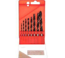 Набор сверл по дереву 3-10 мм, 8 шт. Туламаш 93444 