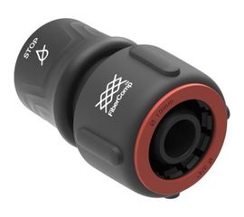 Коннектор FiberComp для шланга 3/4 c автостопом Fiskars 1054790:1105 