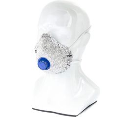 Фильтрующая формованная полумаска Россия с угольным слоем,с клапаном выдоха FFP1 NR 892467 