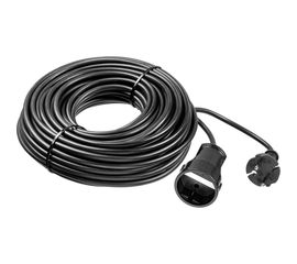 Удлинитель-шнур ЗУБР ПВС 207-Ш, 10 м, 2200 Вт, 1 гнездо, ПВС 2х0,75 мм2, 55023-10 