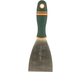 Шпатель ВАРЯГ нержавеющая сталь, обрезиненная рукоятка, 80 мм 12/120 тов-153474 