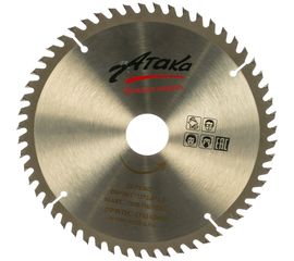 Диск пильный (200 мм; 56T; 32 мм) по дереву профи АТАКА 8079110 