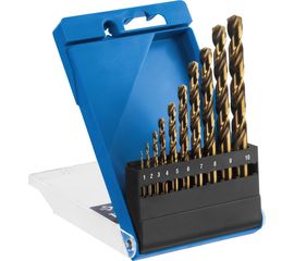 Набор сверл по металлу (10 шт; Р6М5К5; 1-10 мм) Зубр 29626-H10_z01 