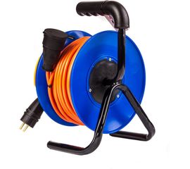 Удлинитель АТЛАНТ ПВС Атом 2х2,5 40м на садовой катушке 40282 