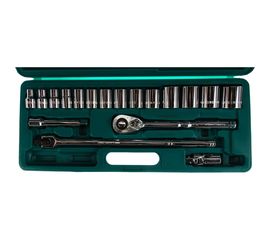 Набор торцевых дюймовых головок 1/2DR 3/8-1-1/4 Jonnesway S05H4219S 