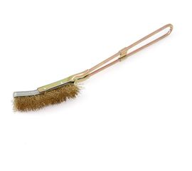 Щётка с металлической рукояткой, латунная щетина Дело техники 270131 