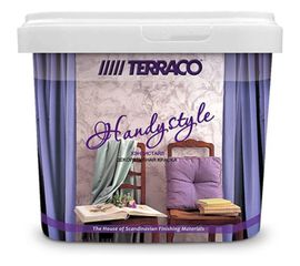 Декоративное покрытие TERRACO HANDYSTILE, перламутровое, HS 1001 5кг 6223510015 
