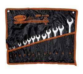 Набор комбинированных ключей АвтоDело ЕВРО 12шт. сумка 31123 13527 