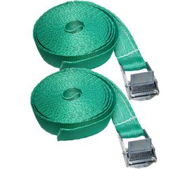 Ремень крепления груза Rekzit лента 25мм полиэфир, 250 кг, 2,5м, 2 штуки 93501 