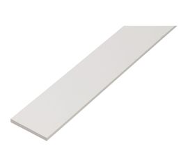 Полоса GAH ALBERTS ПВХ, белая, 20x2х1000 мм 479381 