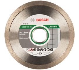 Диск алмазный по керамике 115х22,2 мм Bosch 2.608.602.201 
