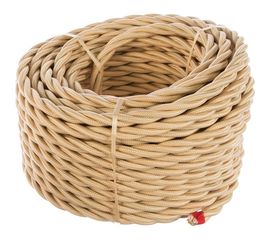 Витой провод Electraline 3х2,5 Песочное Золото В1-435-719-20 