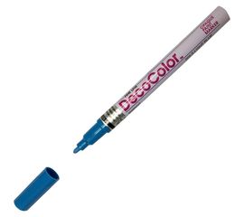 Лаковый маркер MARVY UCHIDA с круглым наконечником 1-2мм светло-голубой LIGHT BLUE MAR200/10 