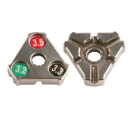 Спицевой ключ BIKE HAND YC-1A, треугольный, 3,2-3,3-3,5 H000002288 