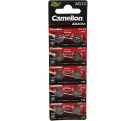 Батарейка для часов Camelion G13 BL-10 Mercury Free AG13-BP10 0%Hg 357A/LR44/A76 12821 