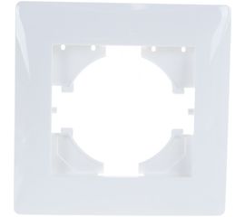 Рамка GUSI ELECTRIC Bravo 1-местная, цвет белый С1010-001 