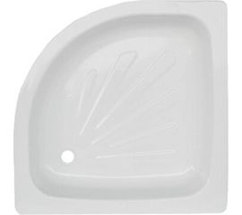 Стальной эмалированный поддон Donatony без сифона, полукруглый 800х800х160 0202.324С1 