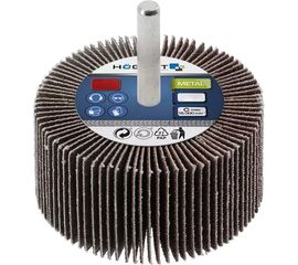 Круг шлифовальный лепестковый радиальный (40x20 мм; хвостовик 6 мм; P150) Hogert Technik HT8D006 