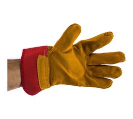 Спилковые комбинированные перчатки Gigant Рысь G-806 (Россия) 