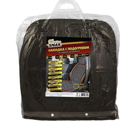 Накидка с подогревом на сиденье автомобиля мягкий ворс Golden Snail GS9020 