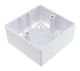 Настенная коробка под лицевые панели и розетки NIKOMAX, формата 86х86x38мм, белая NMC-BB86X86-WT 