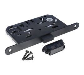 Магнитная сантехническая защелка MORELLI цвет-черный M1895 BL 9011803 