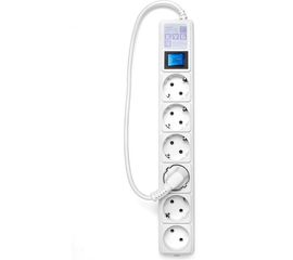 Фильтр-удлинитель Power Cube PC 0,5м 6р, бел. 16А/3,5кВт SPG(5+1)-16B-0,5М 