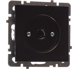 Розетка TV Nilson Selene проходной черный 23221032 