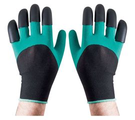 Садовые перчатки из полиэстера с пластиковыми когтями Park GG-8 003657 