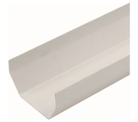 Водосточный желоб MUROl ПВХ, 2 метра, белый U110x67 UW20 