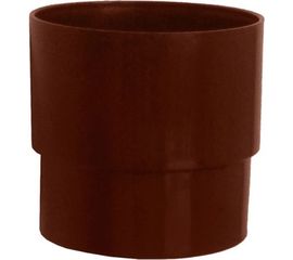 Муфта водосточной трубы MUROl 80 мм, коричневый 12579 