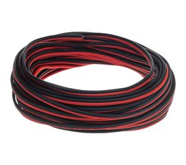 Акустический кабель REXANT 2х0,25 кв.мм красно-черный м. бухта 10 м 01-6101-3-10 