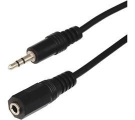 Шнур Стерео 3.5 мм гнездо - Стерео 3.5 мм REXANT штекер, длина 10 метров 17-4008 