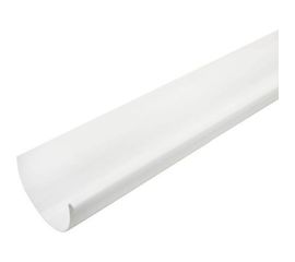 Водосточный желоб MUROl 3 метра, белый 10163 