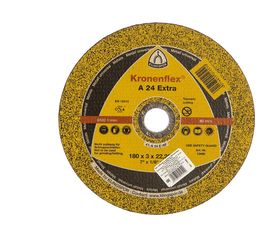 Круг отрезной по металлу универсальный (180х22.2 мм) для УШМ KLINGSPOR 13490 